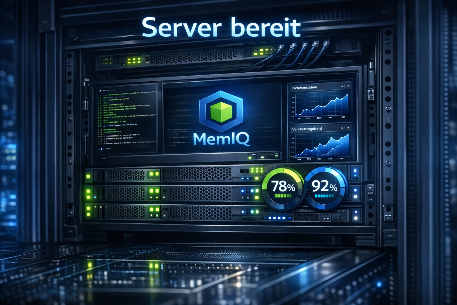 MemIQ Server bereit